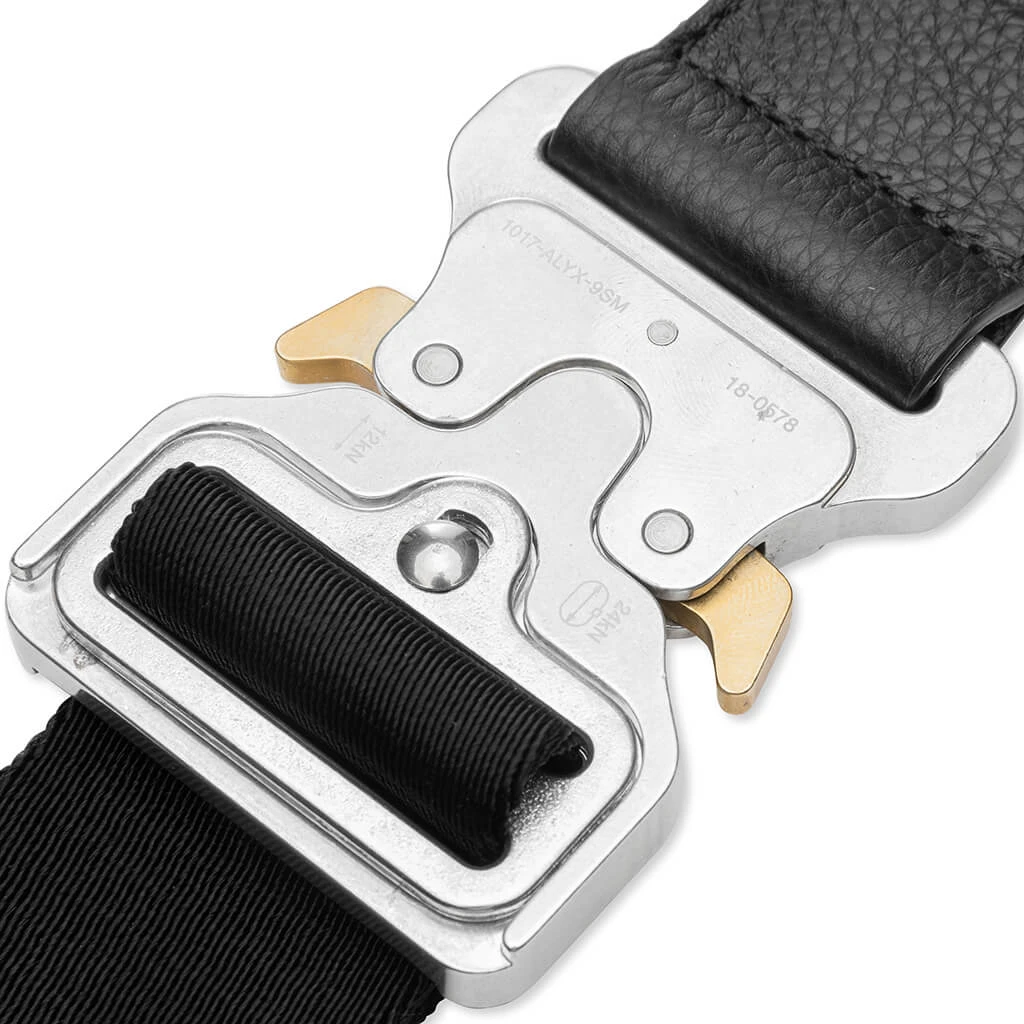 Signature Strap Classic Rollercoaster Belt - Black 2 Signature Strap Classic Rollercoaster Belt - Black - Image 2