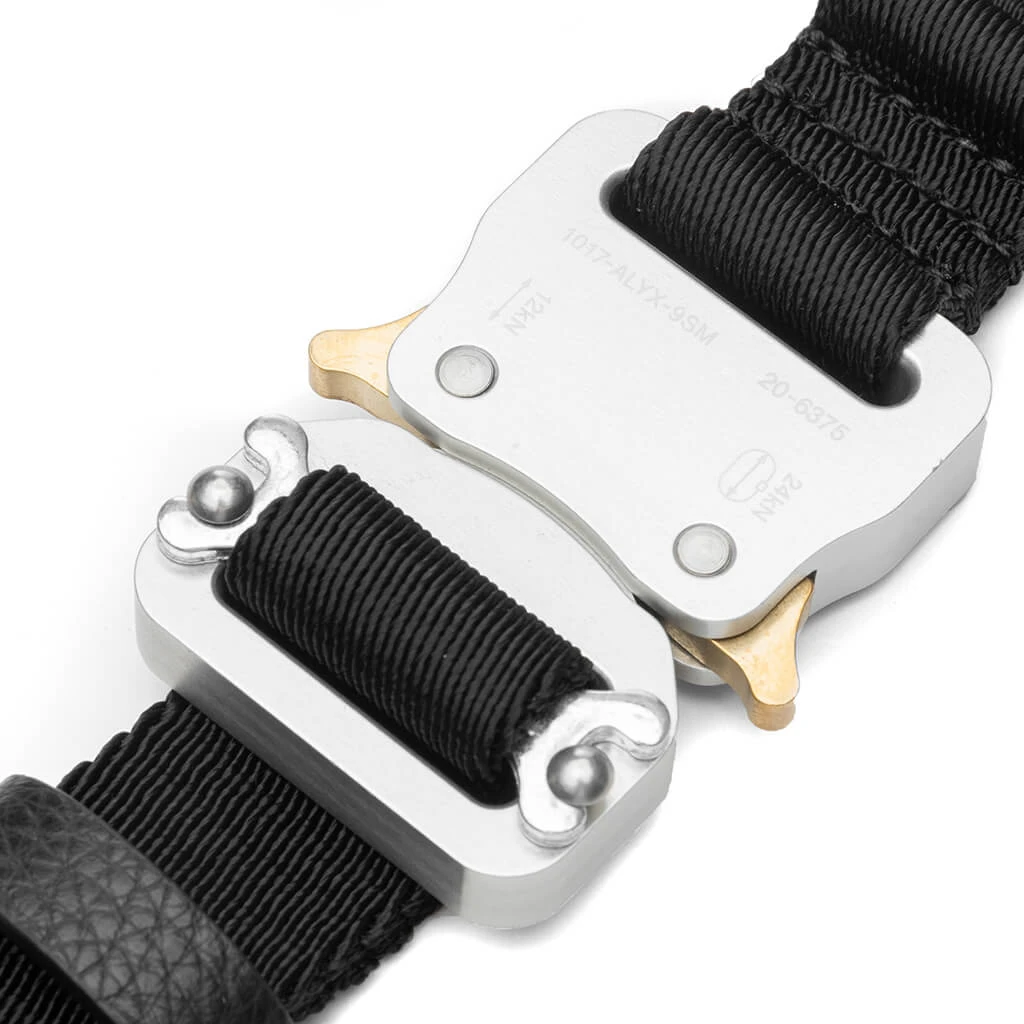Signature Strap Medium Rollercoaster Belt - Black 2 Signature Strap Medium Rollercoaster Belt - Black - Image 2