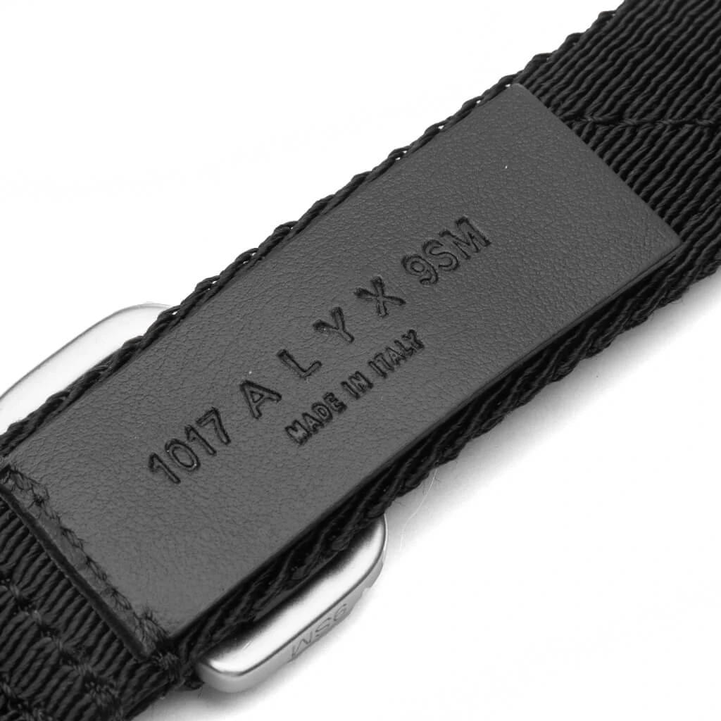 Signature Strap Medium Rollercoaster Belt - Black 3 Signature Strap Medium Rollercoaster Belt - Black - Image 3