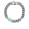 Merge Candy Charm Bracelet - Silver/Sea