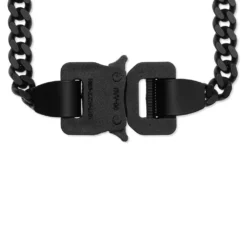 Classic Chainlink Kids Necklace - Black -Urban Fashion Sales 1017 alyx 9sm classic chainlink kids necklace black aaujw0009ot01blk0001 dup os 3