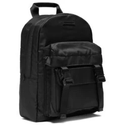 1017 9SM Double Front Pocket Backpack - Black 7 1017 9SM Double Front Pocket Backpack - Black -Urban Fashion Sales 1017 alyx 9sm double front pocket backpack black aauba0010fa01 blk0001 os 3
