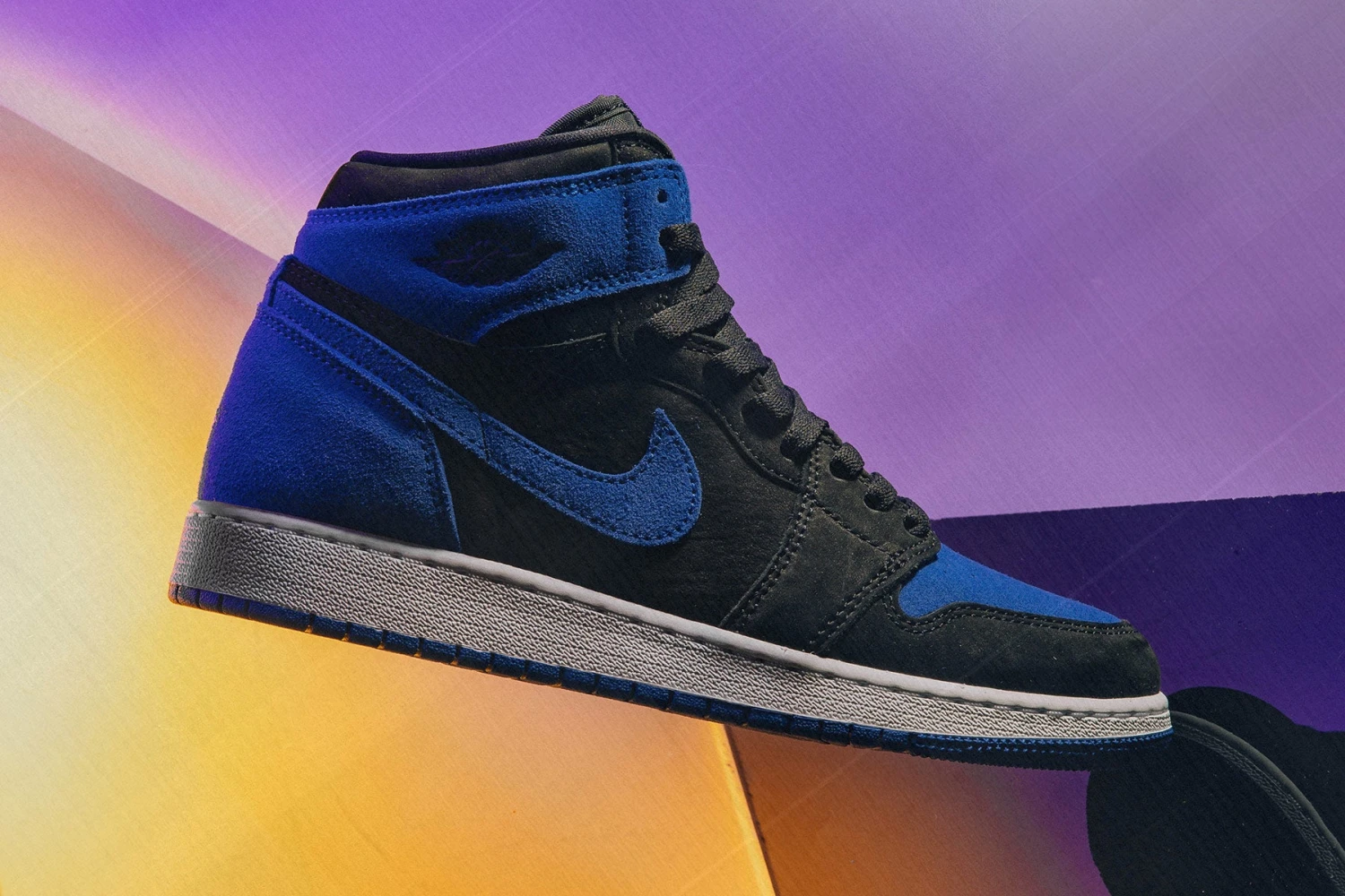 Air Jordan 1 Retro High OG 'Royal Reimagined'- Black/Royal Blue/White 5 Air Jordan 1 Retro High OG 'Royal Reimagined'- Black/Royal Blue/White - Image 5