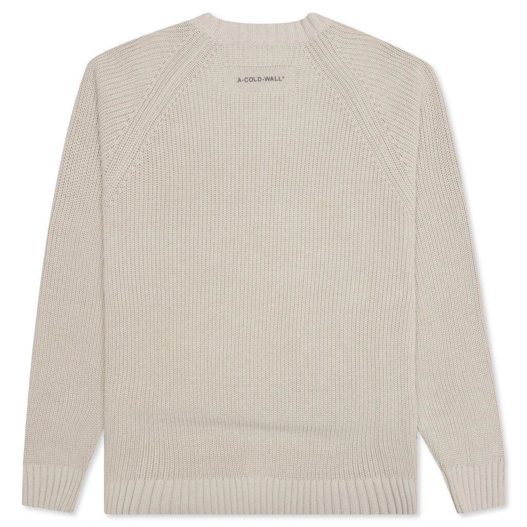 A-COLD-WALL* A-Cold Wall Dialogue Knit - Bone 2 A-COLD-WALL* A-Cold Wall Dialogue Knit - Bone - Image 2