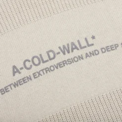 A-COLD-WALL* A-Cold Wall Dialogue Knit - Bone 5 A-COLD-WALL* A-Cold Wall Dialogue Knit - Bone -Urban Fashion Sales A Cold Wall Dialogue Knit Bone ACWMK053 05 20 22 Feature 4