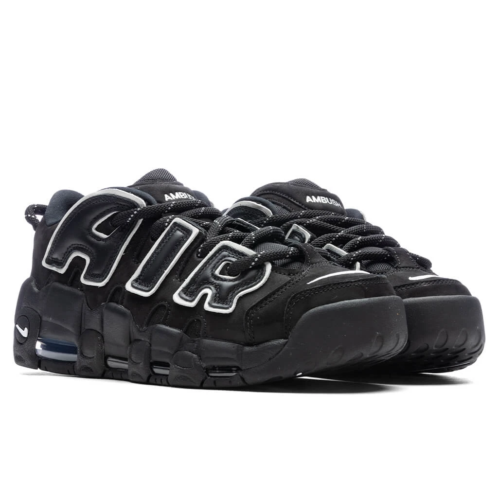 AMBUSH X Nike Air More Uptempo Low SP - Black/White 2 AMBUSH X Nike Air More Uptempo Low SP - Black/White - Image 2