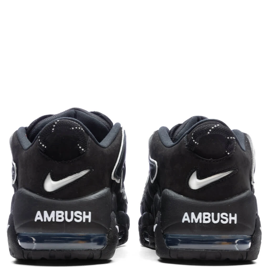 AMBUSH X Nike Air More Uptempo Low SP - Black/White 4 AMBUSH X Nike Air More Uptempo Low SP - Black/White - Image 4