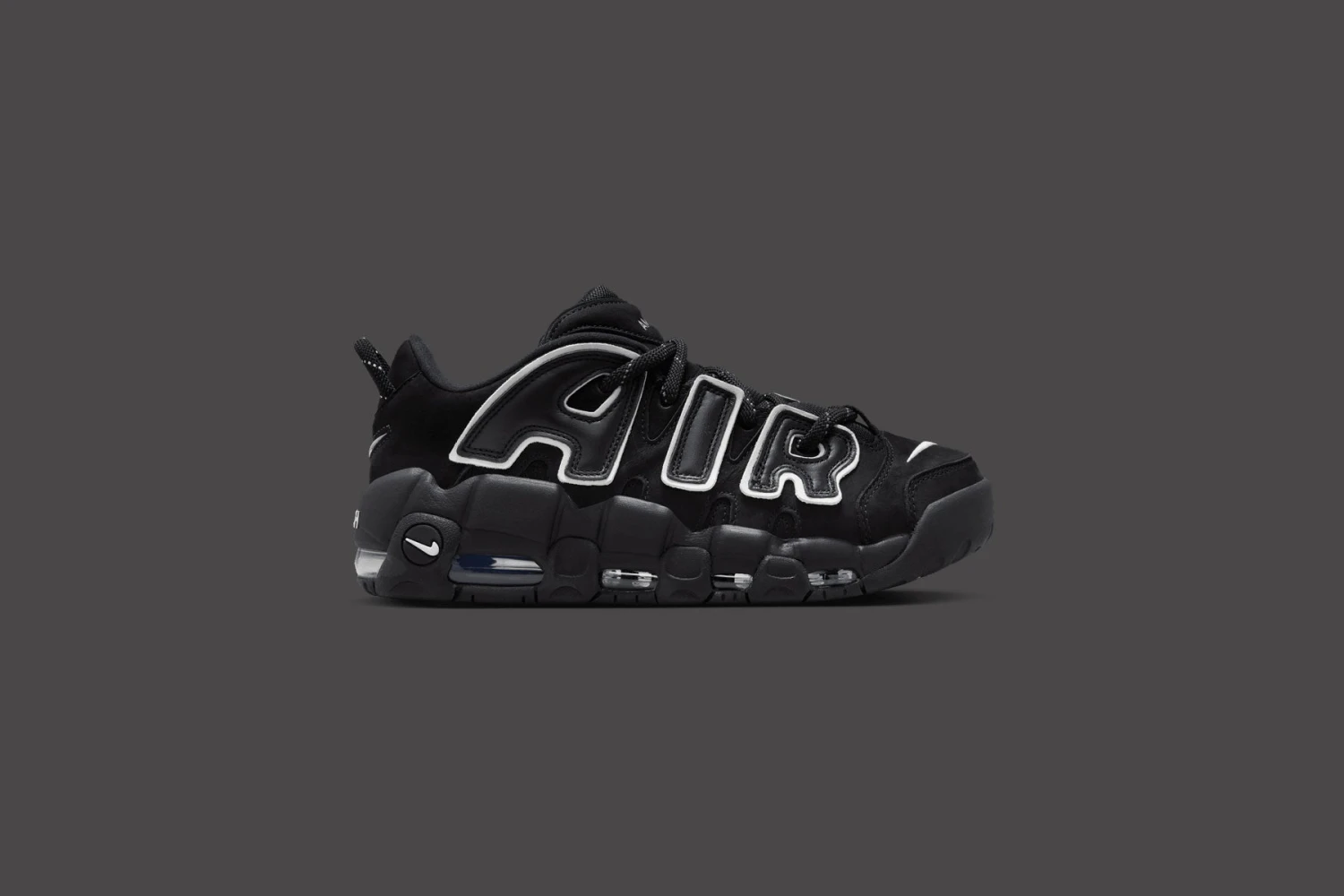 AMBUSH X Nike Air More Uptempo Low SP - Black/White 5 AMBUSH X Nike Air More Uptempo Low SP - Black/White - Image 5