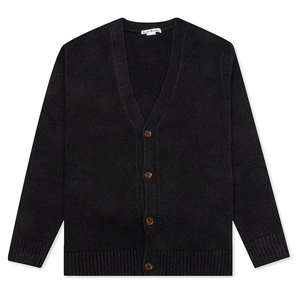 Acne Studios Cardigan Sweater - Black 1 Acne Studios Cardigan Sweater - Black