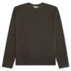 Acne Studios Wool Blend Crewneck Jumper - Forest Green