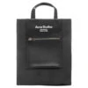 Acne Studios Papery Nylon Tote Bag - Black/Black