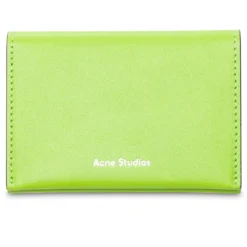 Acne Studios Bifold Card Holder - Multi Green