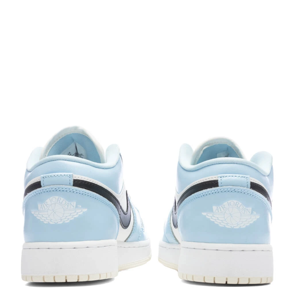Air Jordan 1 Low (GS) - Ice Blue/Black/Sail 4 Air Jordan 1 Low (GS) - Ice Blue/Black/Sail - Image 4