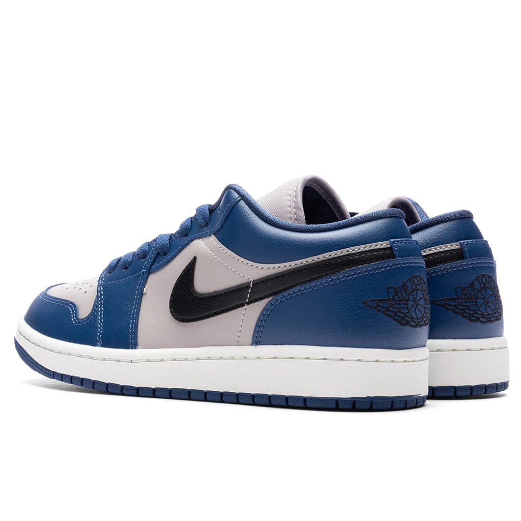 Air Jordan 1 Low Women's - French Blue/Black-College Grey/Sail 3 Air Jordan 1 Low Women's - French Blue/Black-College Grey/Sail - Image 3