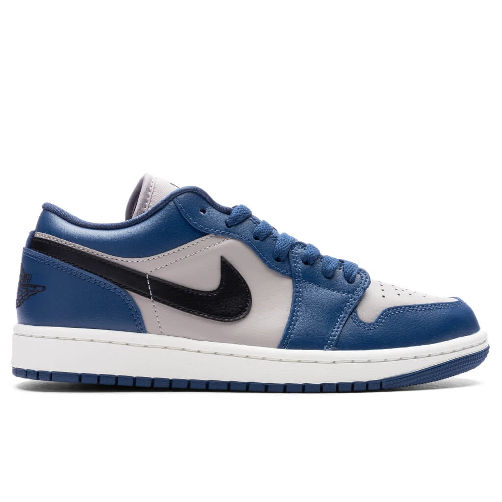 Air Jordan 1 Low Women's - French Blue/Black-College Grey/Sail 1 Air Jordan 1 Low Women's - French Blue/Black-College Grey/Sail
