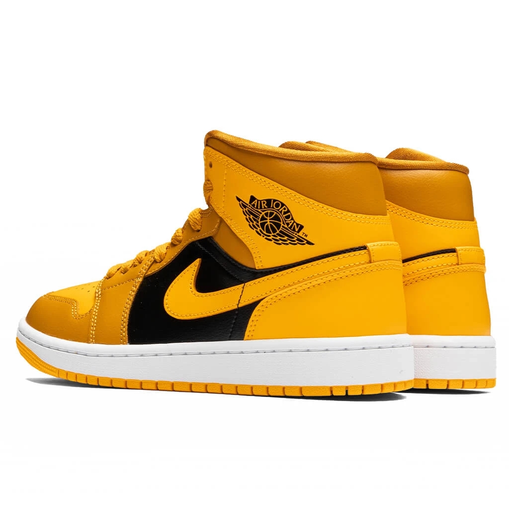 Air Jordan 1 Mid Women's - Chutney/Taxi/Black 3 Air Jordan 1 Mid Women's - Chutney/Taxi/Black - Image 3