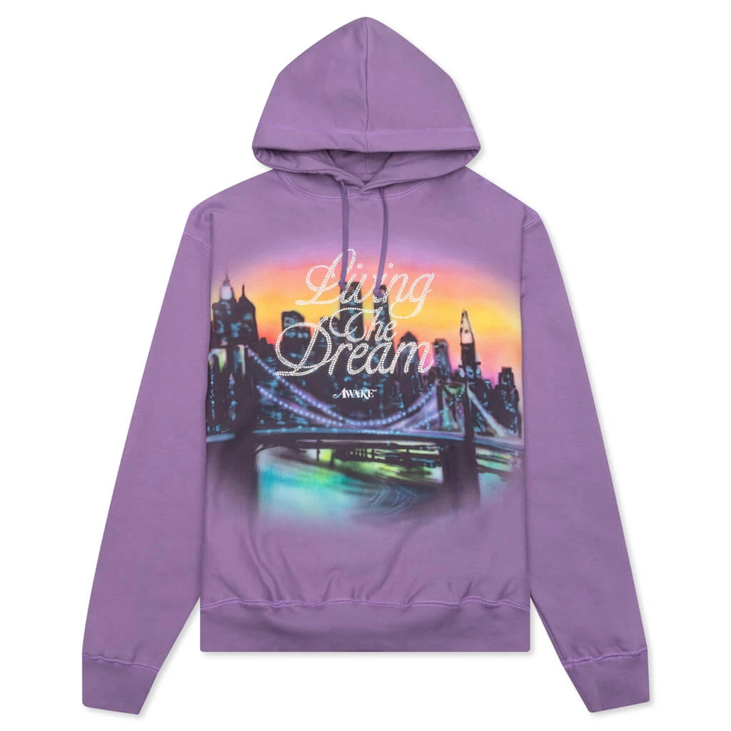 Urban Fashion Sales -Urban Fashion Sales Awake Living The Dream Hoodie Purple AWK FW21 HD002 PUR 11 10 2021 01 2