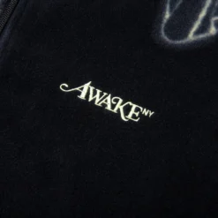 Dice Print Fleece Quarter Zip Pullover - Black/Cream 7 Dice Print Fleece Quarter Zip Pullover - Black/Cream -Urban Fashion Sales Awake NY Dice Print Fleece Quarter Zip Pullover Black Cream AWK SP23 OT004 BLA 05 31 23 Feature KN 6