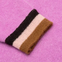 Awake Striped Mohair Cardigan - Pink -Urban Fashion Sales Awake Striped Mohair Cardigan Pink AWK FW21 KN004 PIN 11 10 2021 01 3