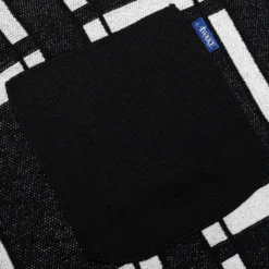 Awake Windowpane Short Sleeve Cardigan - Black/White -Urban Fashion Sales Awake Windowpane Short Sleeve Cardigan Black White AWK SP22 SW003 BLK 07 25 22 Feature NIKKA 2