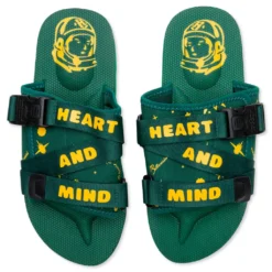 BB Space Walker II Slide - Verdant Green -Urban Fashion Sales Billionaire Boys Club BB Space Walker II Slide Verdant Green 811 4802 VER 06 29 2021 01 4