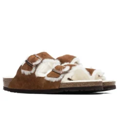 Birkenstock Wide Arizona Shearling - Mink -Urban Fashion Sales Birkenstock Wide Arizona Shearling Mink 1001128 07 09 2021 01 2