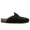 Birkenstock Wide Boston Shearling - Black