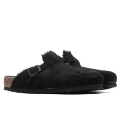 Birkenstock Wide Boston Shearling - Black -Urban Fashion Sales Birkenstock Wide Boston Shearling Black 0259881 07 09 2021 01 2