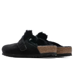Birkenstock Wide Boston Shearling - Black -Urban Fashion Sales Birkenstock Wide Boston Shearling Black 0259881 07 09 2021 01 3