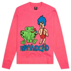 Buddies Sweater - Fuchsia
