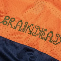 Maze Football Mesh Shirt - Orange/Navy 6 Maze Football Mesh Shirt - Orange/Navy -Urban Fashion Sales Brain Dead Maze Football Mesh Shirt Orange Navy BDS22T00002611OR01 235