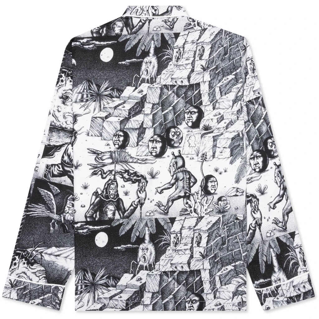 Wild Things Pajama Top - Multi 2 Wild Things Pajama Top - Multi - Image 2