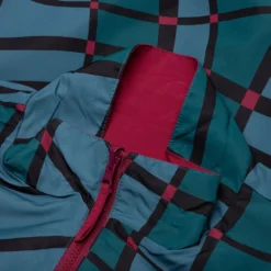 Squared Waves Pattern Track Top - Multi Check -Urban Fashion Sales By Parra Squared Waves Pattern Track Top Multi Check 49320 07 06 23 Feature KN 8