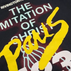 CVA Imitation Of Paris Hoodie - Black -Urban Fashion Sales CVA Imitation of Paris Hoodie Black CVAM HD00 BLCK 09 03 23 Feature KN 6