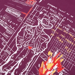 Helmut Lang Scribble Logo Hoodie - Raspberry -Urban Fashion Sales Capsule Hoodie 7 SCRI Raspberry N06HM534 tui 09 25 23 Feature VR 8