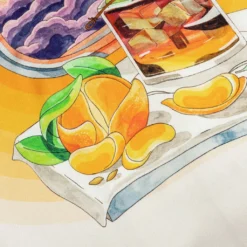 Casablanca Cuban Collar S/S Shirt - Panoramique 9 Casablanca Cuban Collar S/S Shirt - Panoramique -Urban Fashion Sales Casablanca Cuban Collar S S Shirt Panoramique mf22 sh 003 01 11 30 22 Feature MG 8