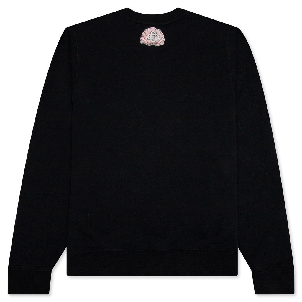 Casablanca Emblem De Cygne Embroidered Sweatshirt - Emblem De Cygne 2 Casablanca Emblem De Cygne Embroidered Sweatshirt - Emblem De Cygne - Image 2