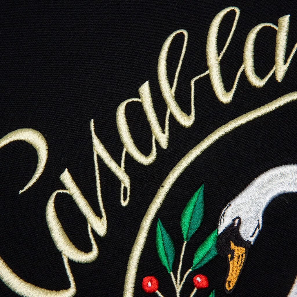 Casablanca Emblem De Cygne Embroidered Sweatshirt - Emblem De Cygne 3 Casablanca Emblem De Cygne Embroidered Sweatshirt - Emblem De Cygne - Image 3