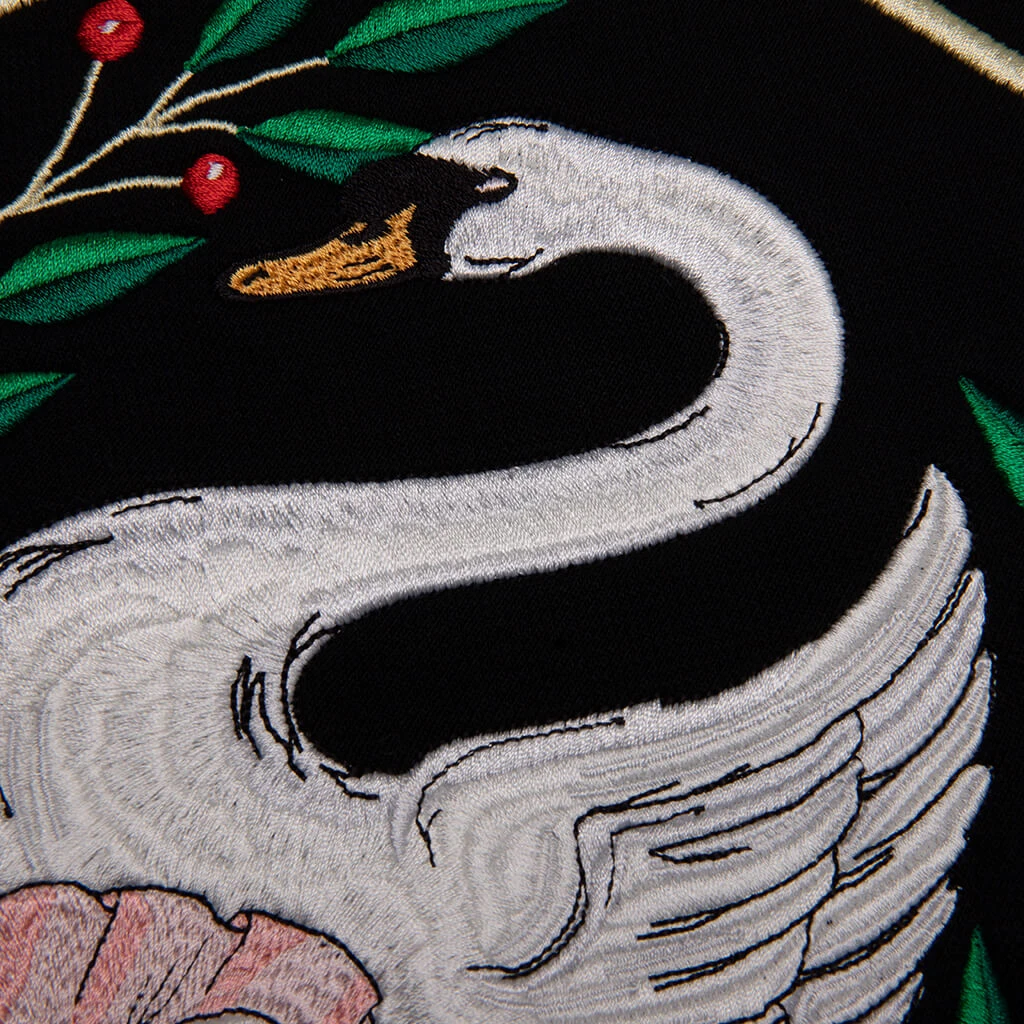 Casablanca Emblem De Cygne Embroidered Sweatshirt - Emblem De Cygne 4 Casablanca Emblem De Cygne Embroidered Sweatshirt - Emblem De Cygne - Image 4