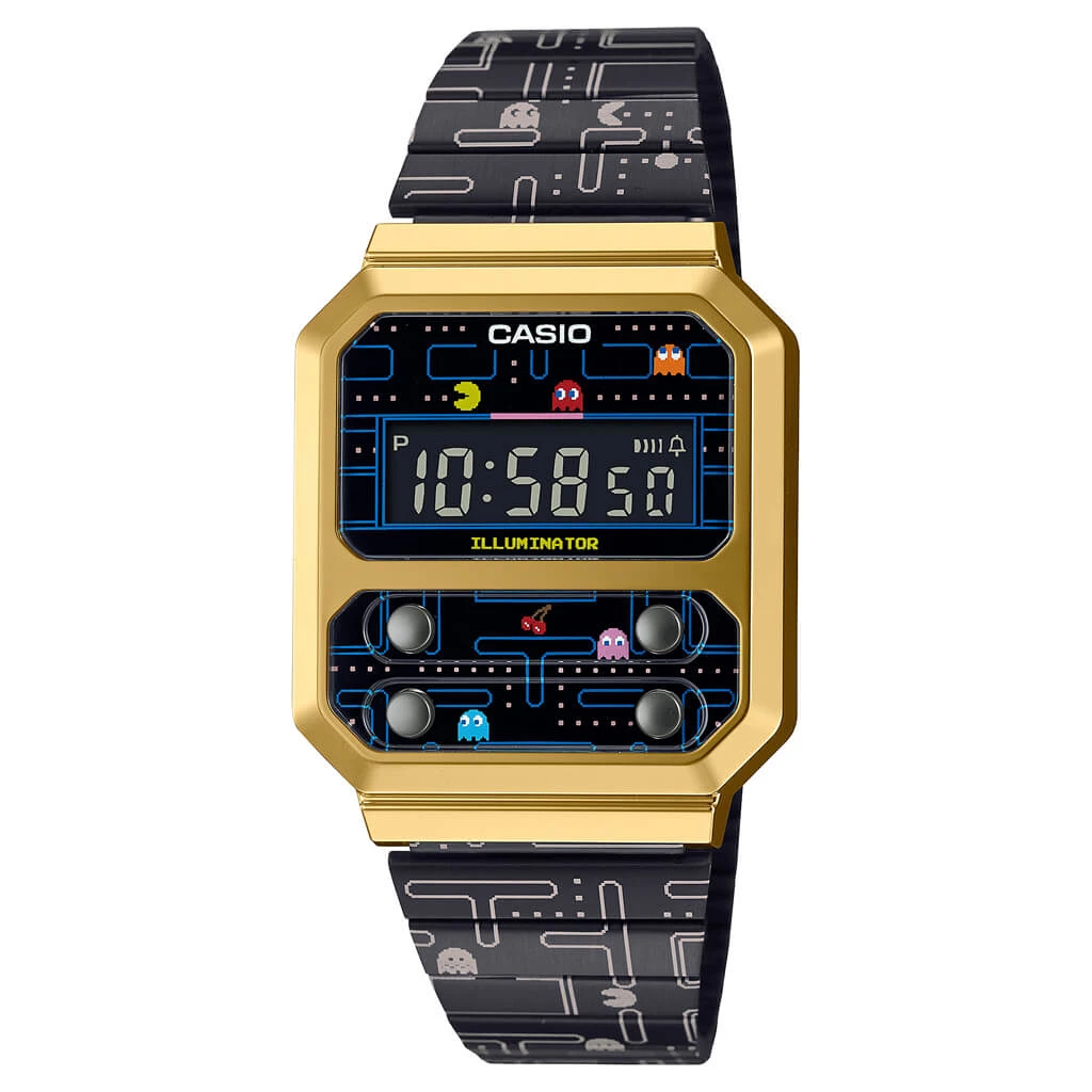 Casio X Pac-Man A100WEPC-1B 1 Casio X Pac-Man A100WEPC-1B