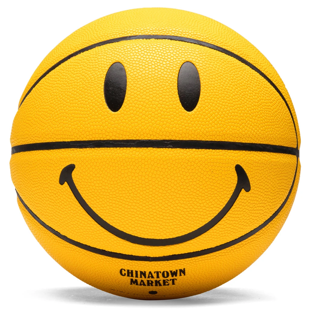 Chinatown Smiley Basketball - Yellow 1 Chinatown Smiley Basketball - Yellow