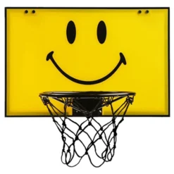 Chinatown Smiley Mini Basketball Hoop - Yellow