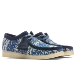 Urban Fashion Sales -Urban Fashion Sales Clarks Wallabee Blue Fabric 26166649 11 04 22 S NF Feature 14