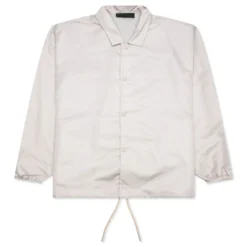 Coaches Jacket - Silver Cloud