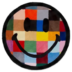 Chinatown Smiley Color TILE Rug 4FT - Multi