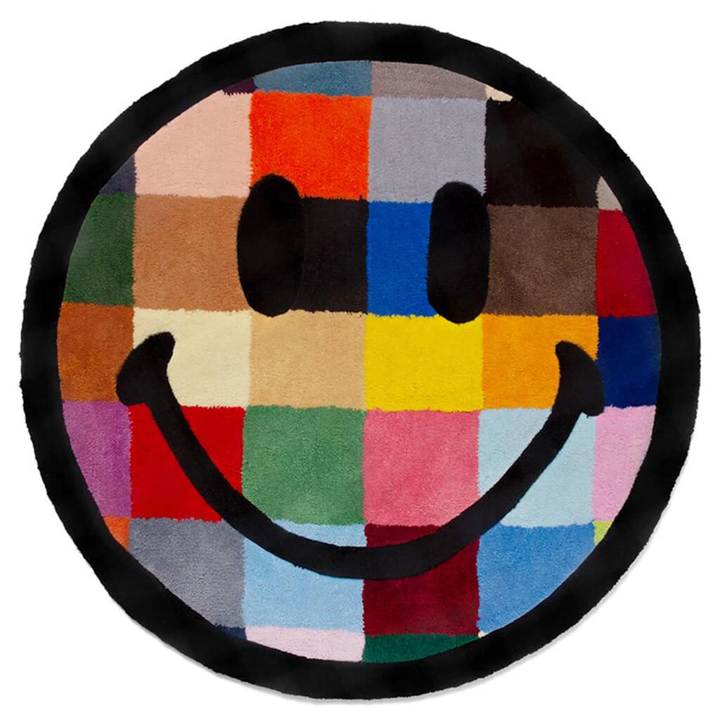 Chinatown Smiley Color TILE Rug 4FT - Multi 1 Chinatown Smiley Color TILE Rug 4FT - Multi