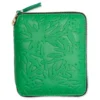 Comme Des Garcons SA2100EF Embossed Forest Wallet - Green