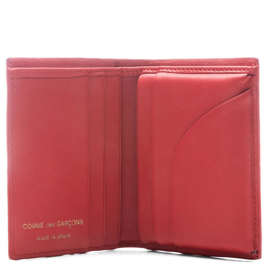Comme Des Garcons Roots Wallet - Red 2 Comme Des Garcons Roots Wallet - Red - Image 2