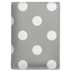 Comme Des Garcons Polka Dots Wallet - Grey