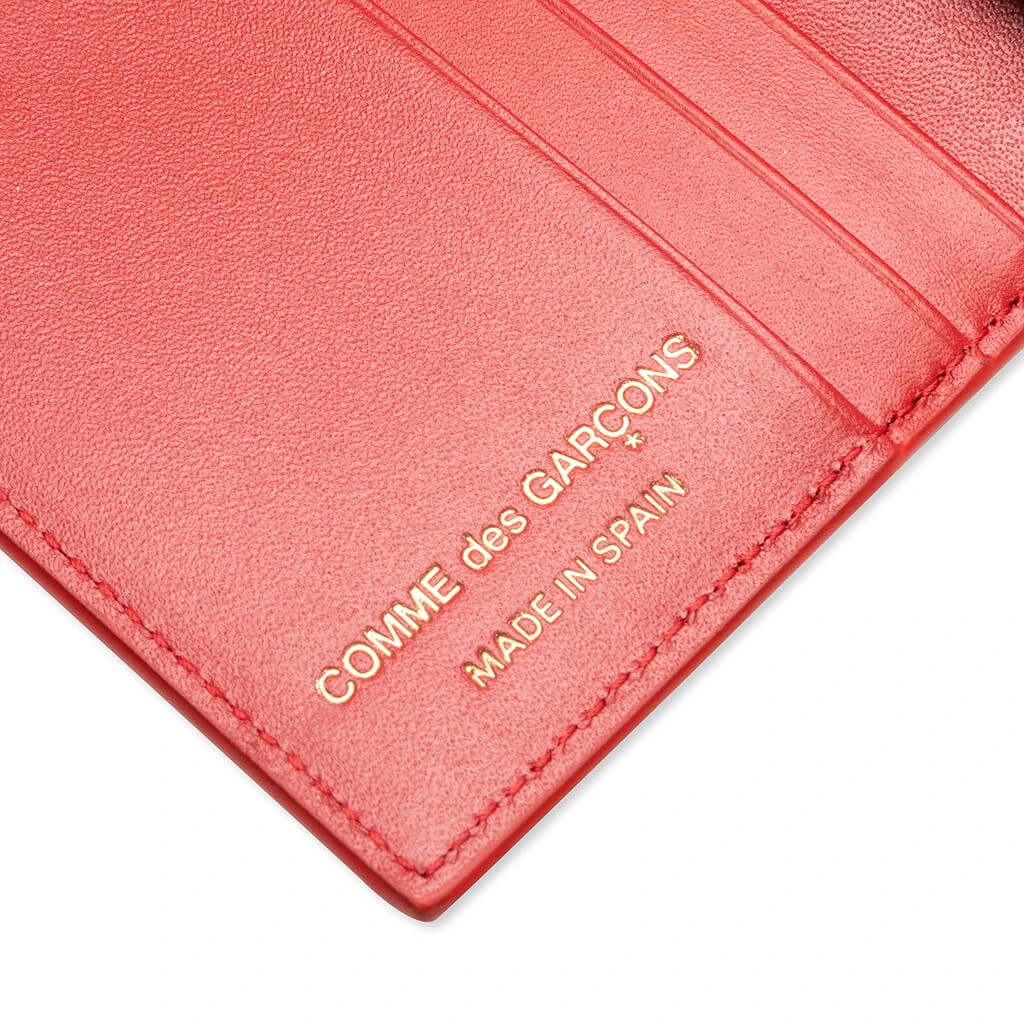 Comme Des Garcons Polka Dots Wallet - Red 5 Comme Des Garcons Polka Dots Wallet - Red - Image 5